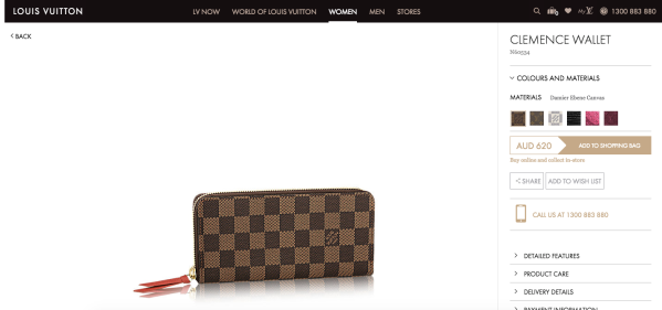 Review: Louis Vuitton LV Clemence Wallet in Damier Ebene Canvas